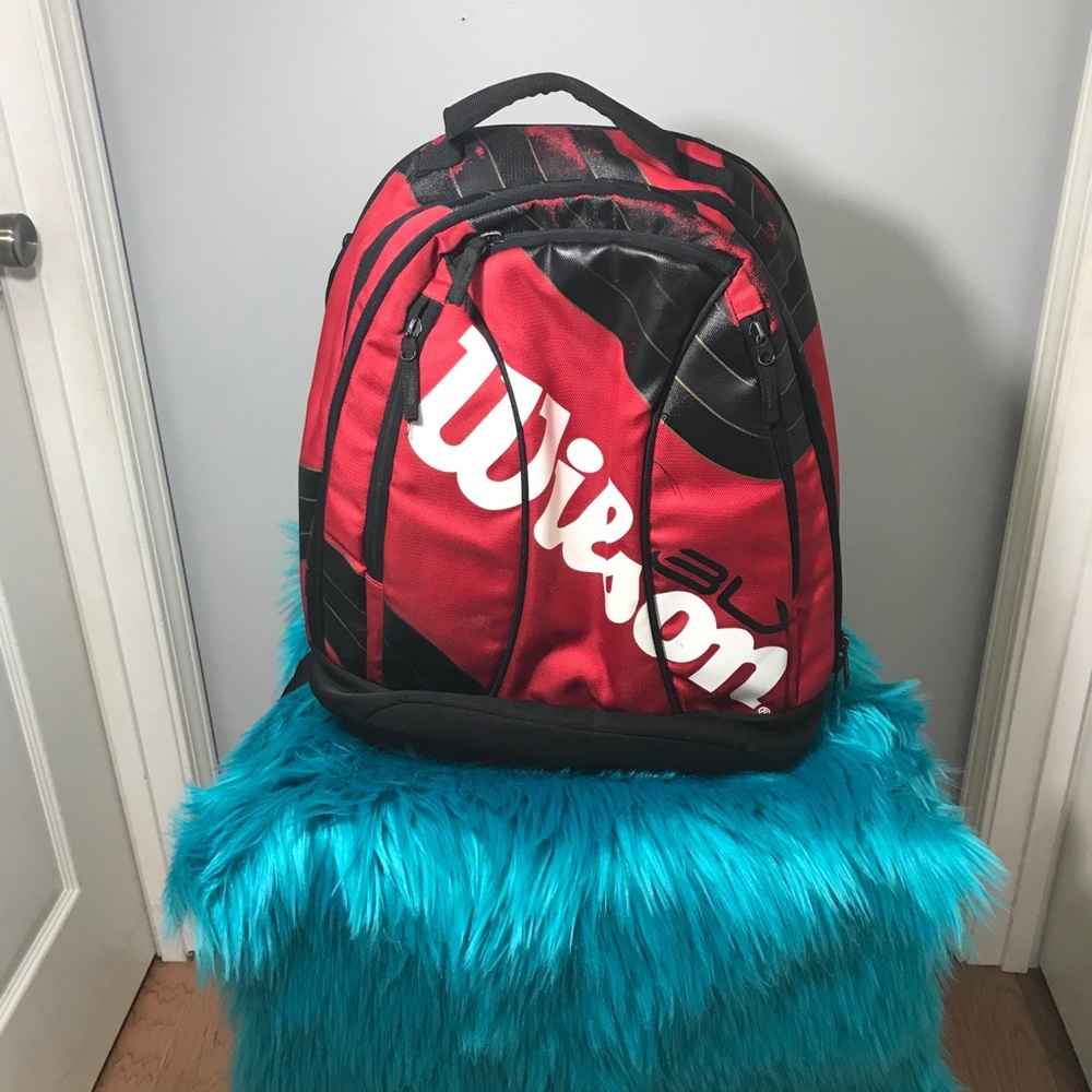 Wilson backpack laptop/tennis